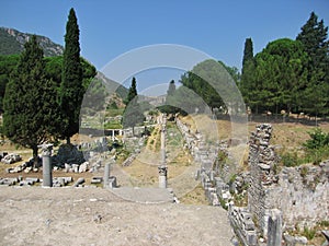 Ruins of the ancient city Ephes